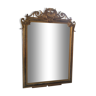 Ancien grand miroir doré