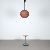 Suspension with rattan marrow rise and fall circa 1970