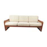 Midcentury Danish Teak 3-seater Sofa, 1970's