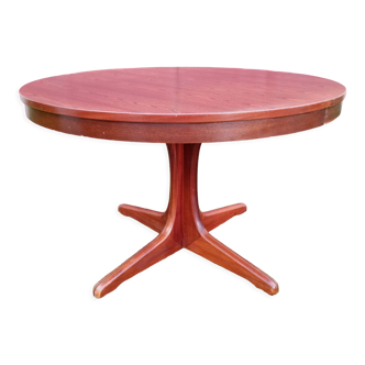 Table ronde scandinave avec rallonge 60