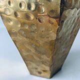 Indian hexagonal brass vase