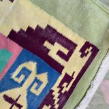 Large flat carpet Durhi India 317x482 cm