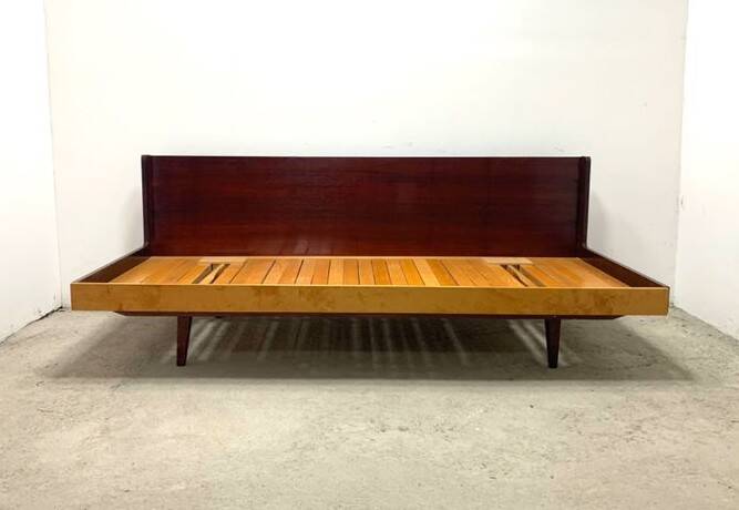 Jitona sofa bed, vintage czech 1960s
