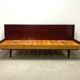 Jitona sofa bed, vintage czech 1960s