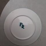 plate Robert Picault Vallauris 70s vintage