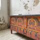 Coffre de mariage marocain polychrome années 50