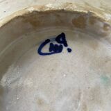 Cobalt blue Moroccan plate