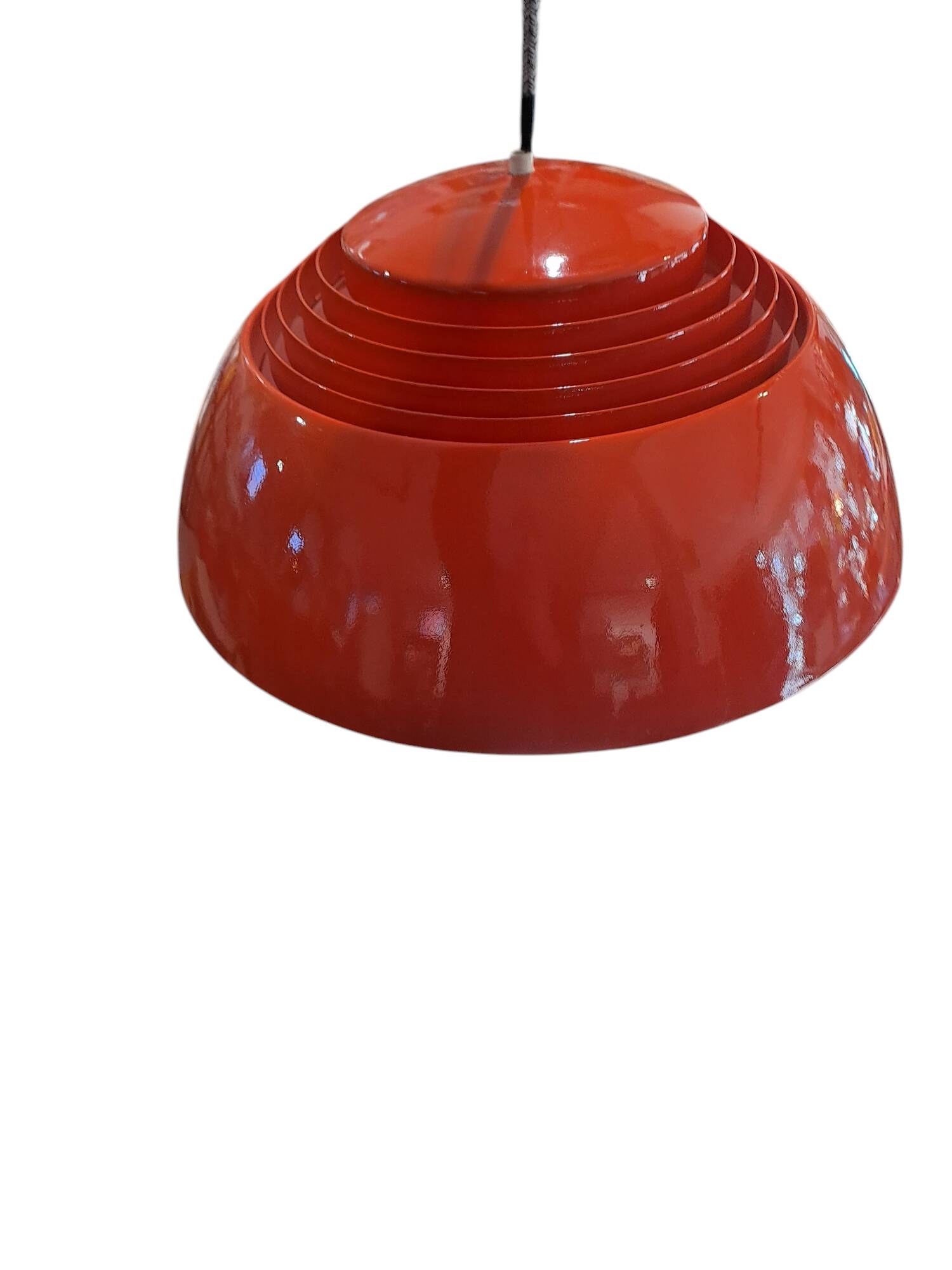 Pendant lamp by arne jacobsen for louis poulsen - "aj royal" for the sas royal hotel / 1960 denmark