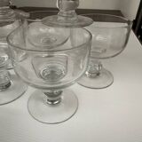 8 crystal ice cream cups