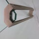 Peter Ghyczy for Ghyzcy Square Glass Coffee Table, 1970's Hollywood Regency