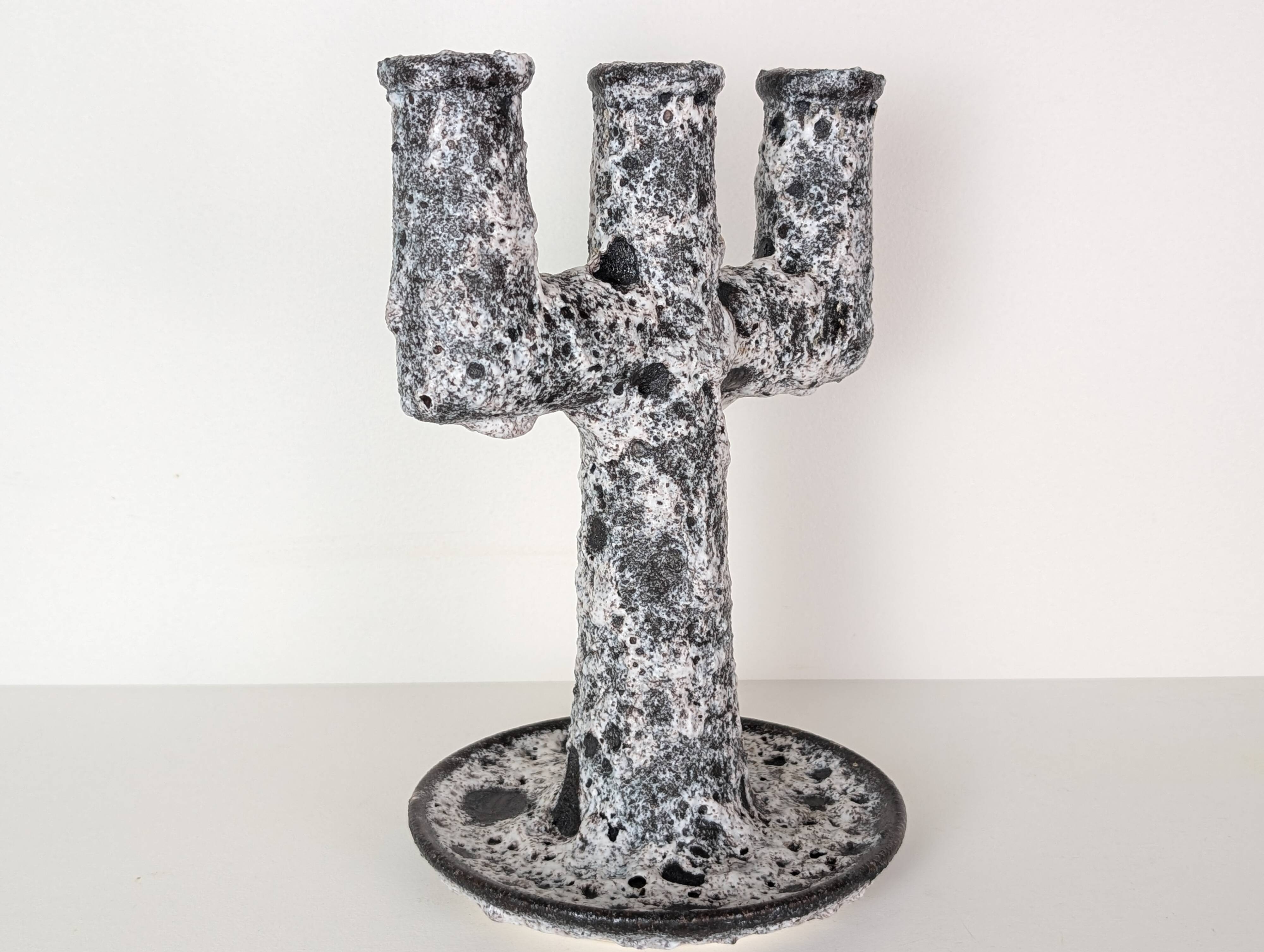Dieulefit ceramic candle holder