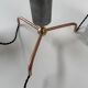Old cascade chandelier 3 lights 1970 vintage