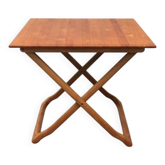 Danish folding table in teak from the mid-century by Juul Kristensen.