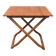 Danish folding table in teak from the mid-century by Juul Kristensen.