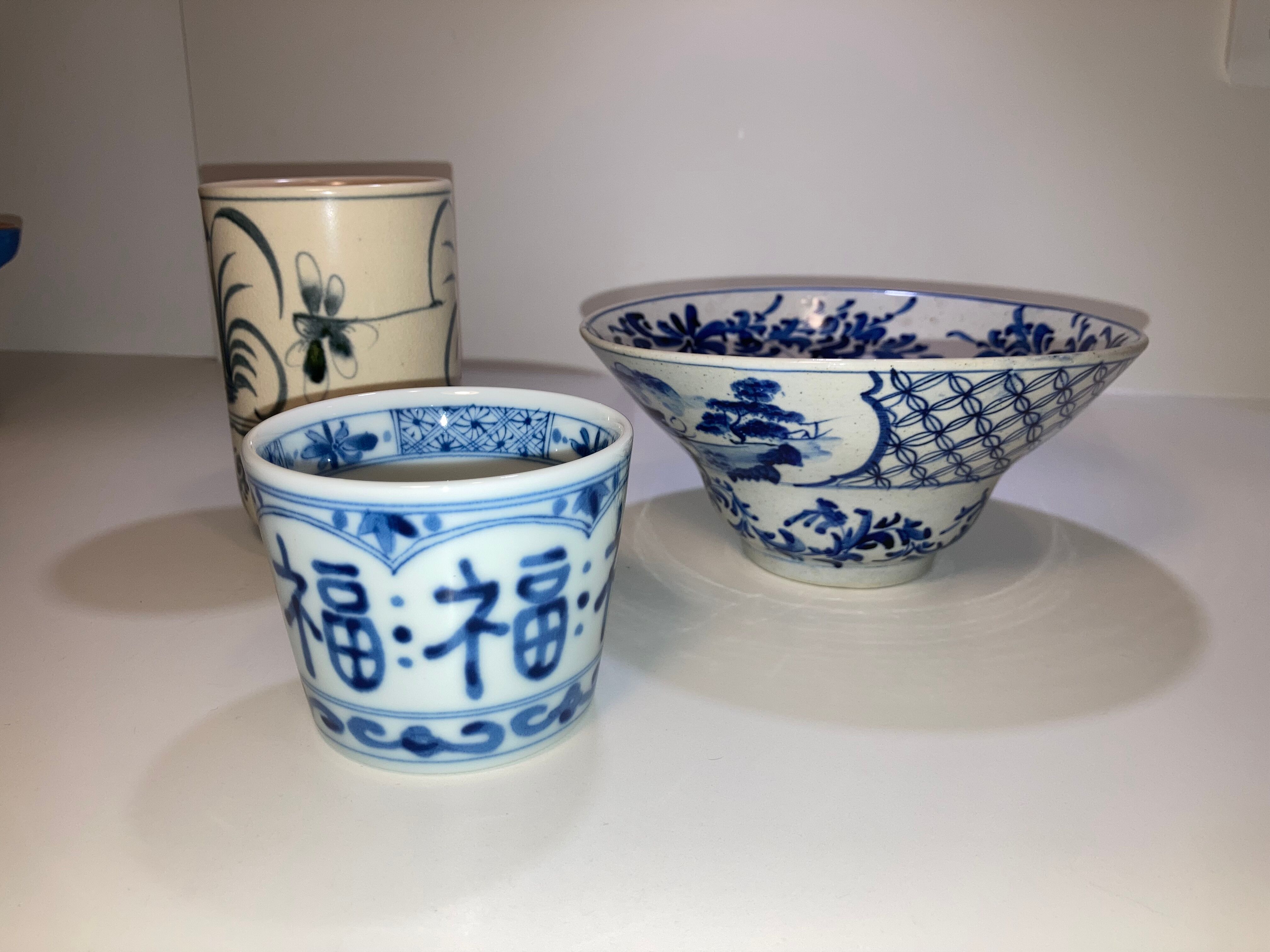 Asian ceramic set