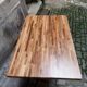 Table en noyer lamellé collé des années 60