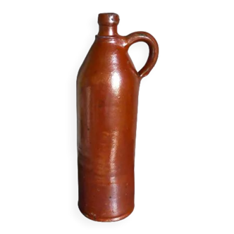 High bottle Art-popular heavy earth enamelled late nineteenth