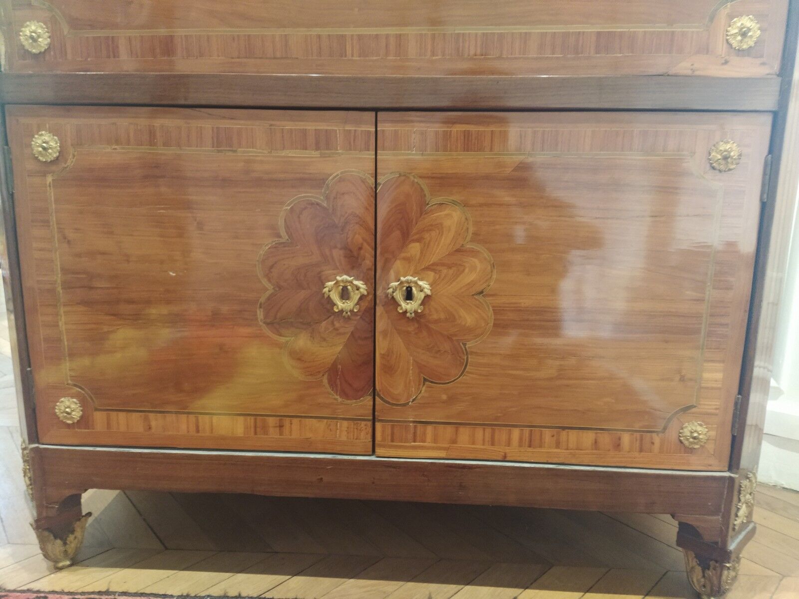 Secretary at the Louis XVI period (Stamped N. Petit & JME)