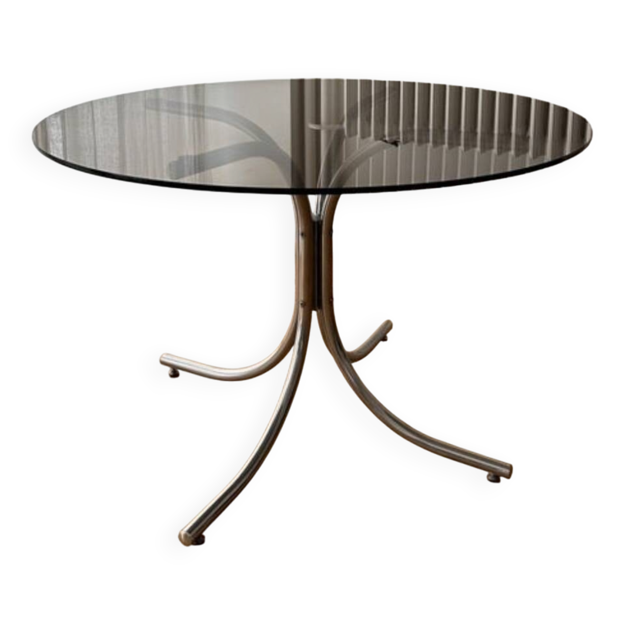 Smoked glass Italian table
