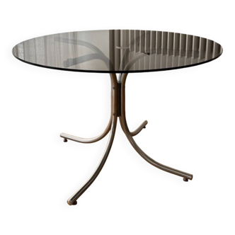 Smoked glass Italian table