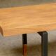LACOSTE succession: Scandinavian coffee table by Paul Bachmann, 1960s.