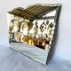 Beveled art deco mirror 58x42cm