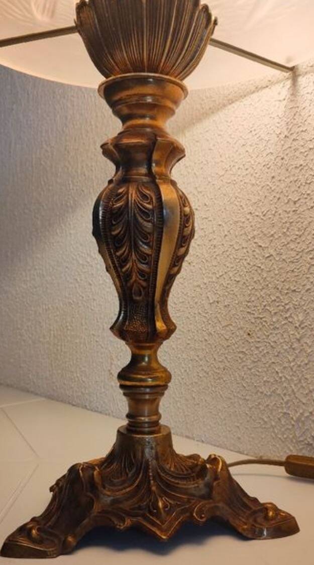 Vintage Empire style lamp 1950