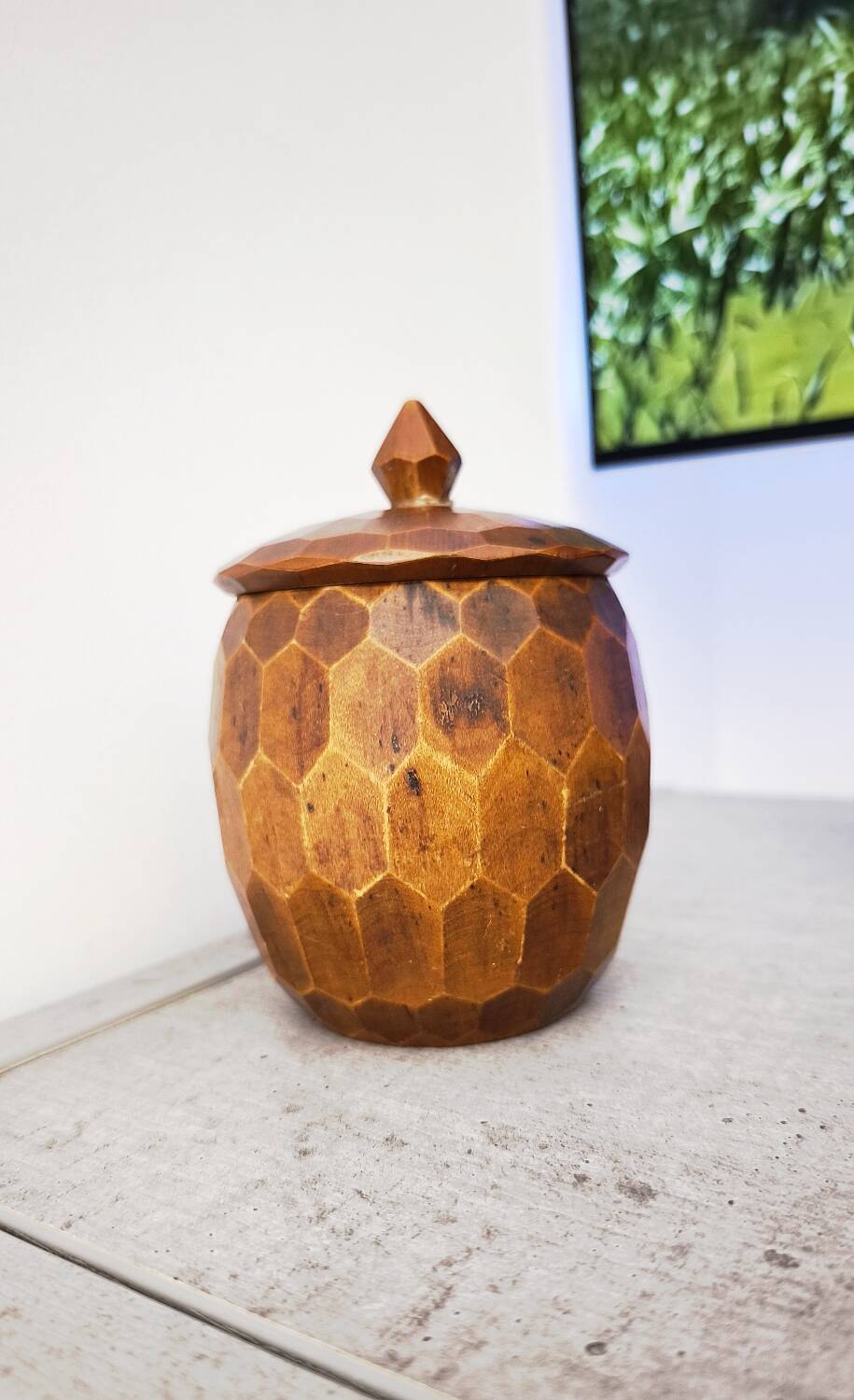 Wooden storage box