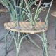 Table ronde en verre & 4 chaises