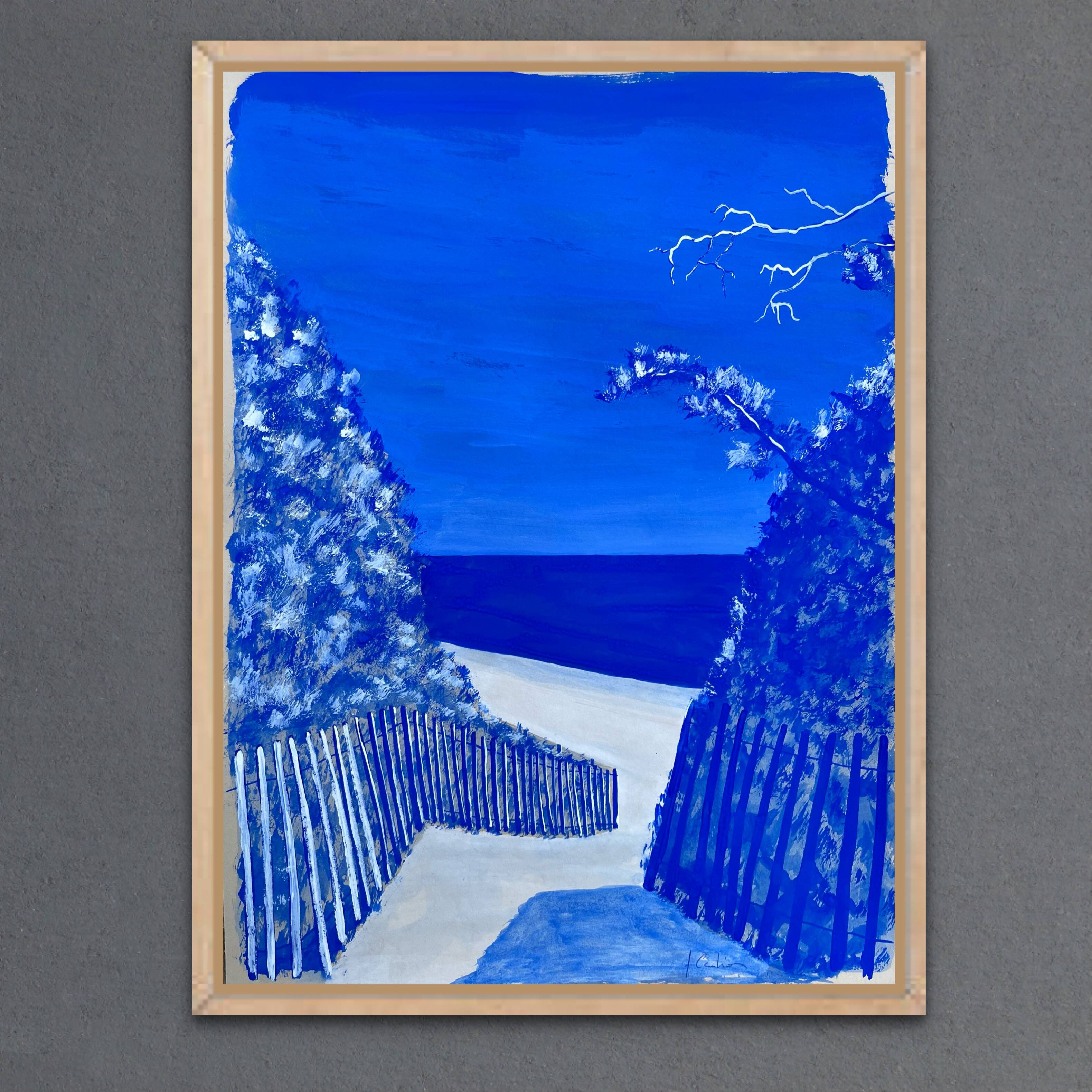 Gouache Spérone ultramarine