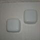 Pair of wall lamps or square ceiling lamp from the 50s