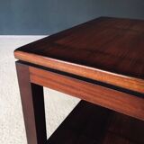 Postmodern Bamboo Side Table by Axel Vervoordt, Belgium, 1980s