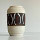 Handmade ceramic vase from the 1950s
