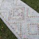 Vintage Turkish hallway rug 76x350 cm