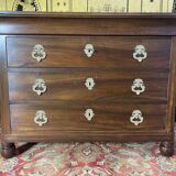 Commode en noyer époque Restauration