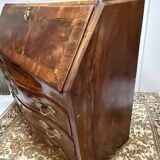 18th Century Marquetry Sloping Desk