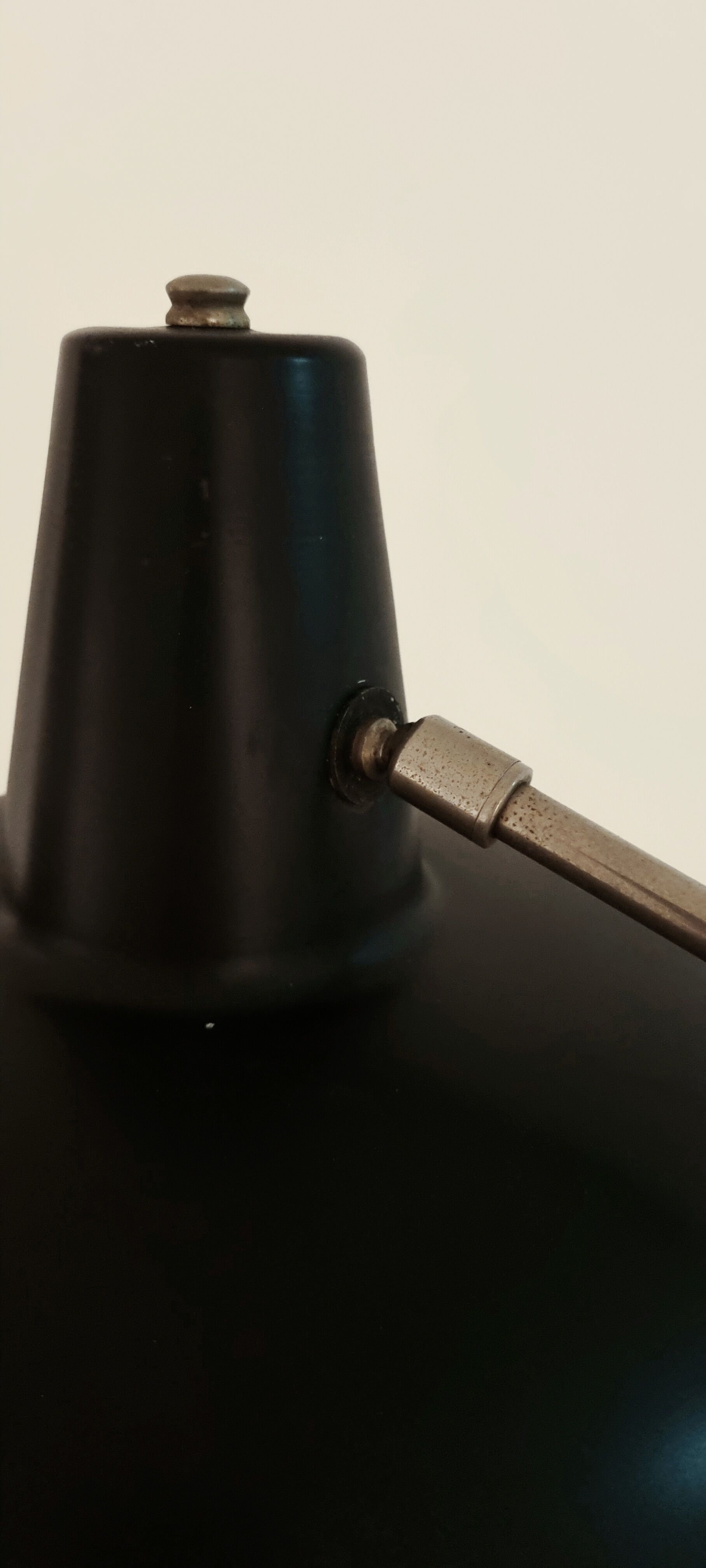 Floor Lamp by J.J.M. Hoogervorst with concrete foot, 1950s