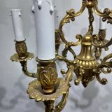 Lustre 6 lumières en bronze