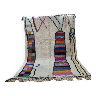 Handmade wool Berber rug 300X200 cm