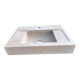 Molded stone sink