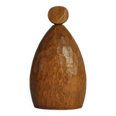 Rare vintage wooden carafe by Simon Bottel, 1950s