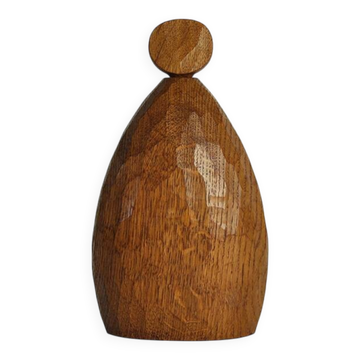 Rare vintage wooden carafe by Simon Bottel, 1950s