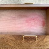 Vintage writing desk in rosewood