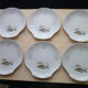6 Limoges porcelain fish plates