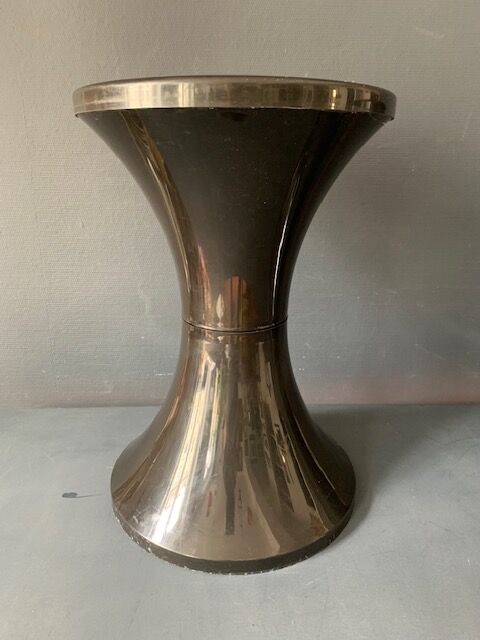 Vintage black tamtam stools