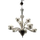 Art Deco Murano Glass Chandelier 1940’s