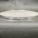 Art Deco Round Chrome, Glass and Wood Serving Tray, Czechoslovakia 1930s