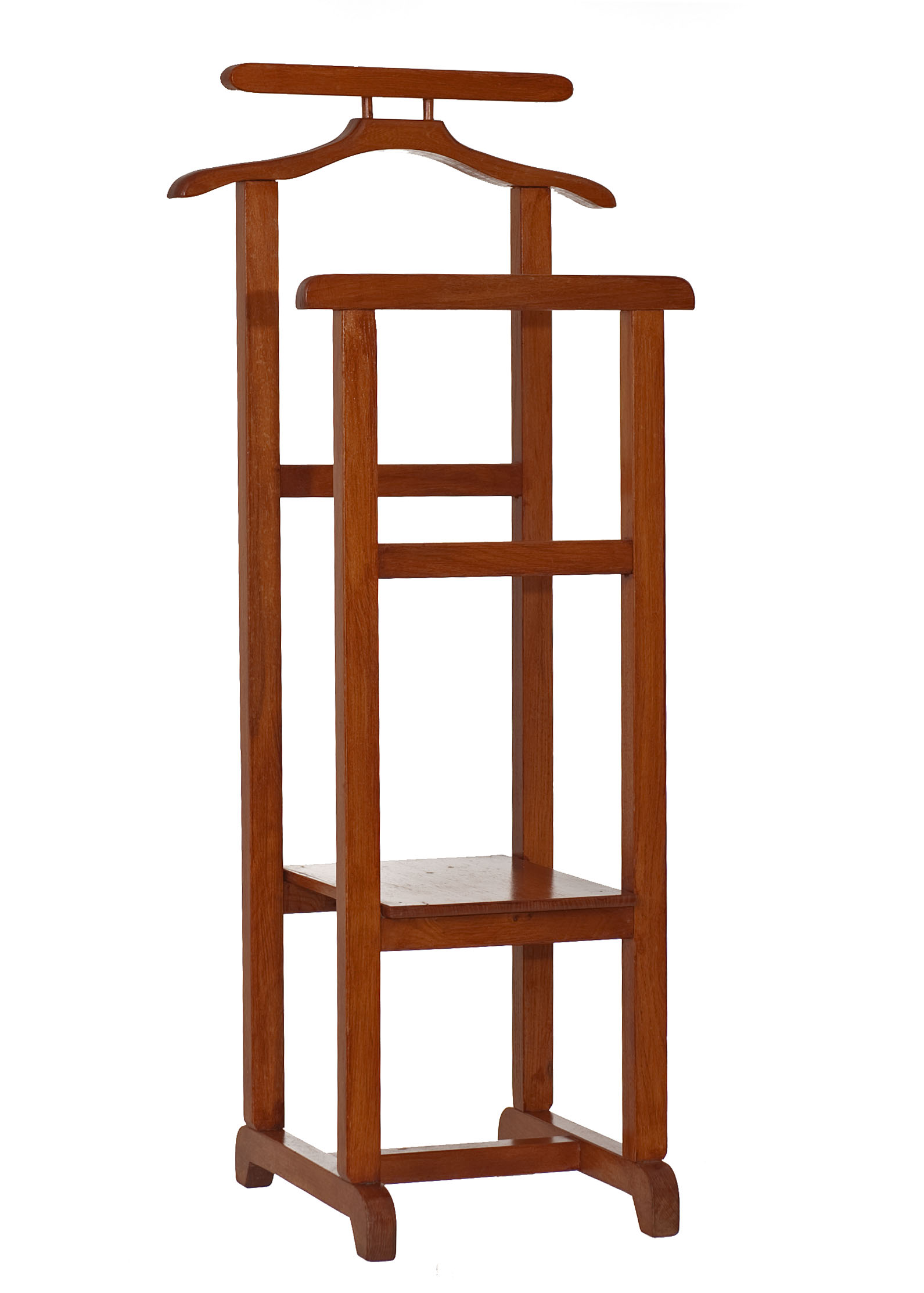 Cherry wood valet