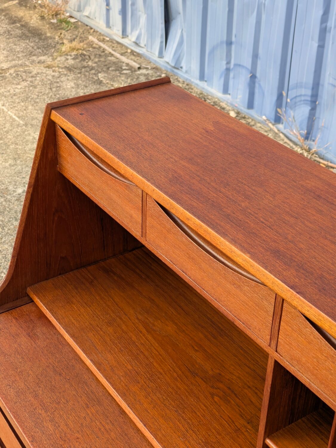 Teak dressing table by Arne Vodder for Olholm Mobelfabrik, 1960