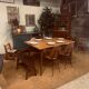 Table pieds pieds compas année 50.